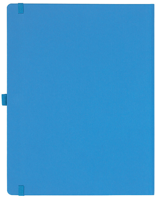 Notizbuch Style Large im Format 19x25cm, Inhalt liniert, Einband Fancy in der Farbe China Blue
