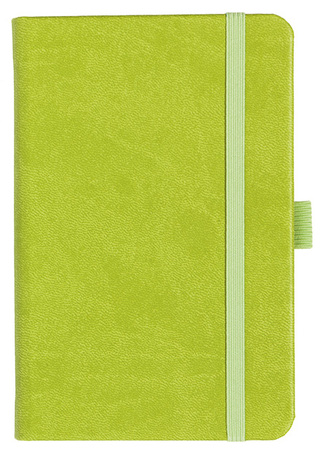 Notizbuch Style Small im Format 9x14cm, Inhalt blanco, Einband Slinky in der Farbe Lime