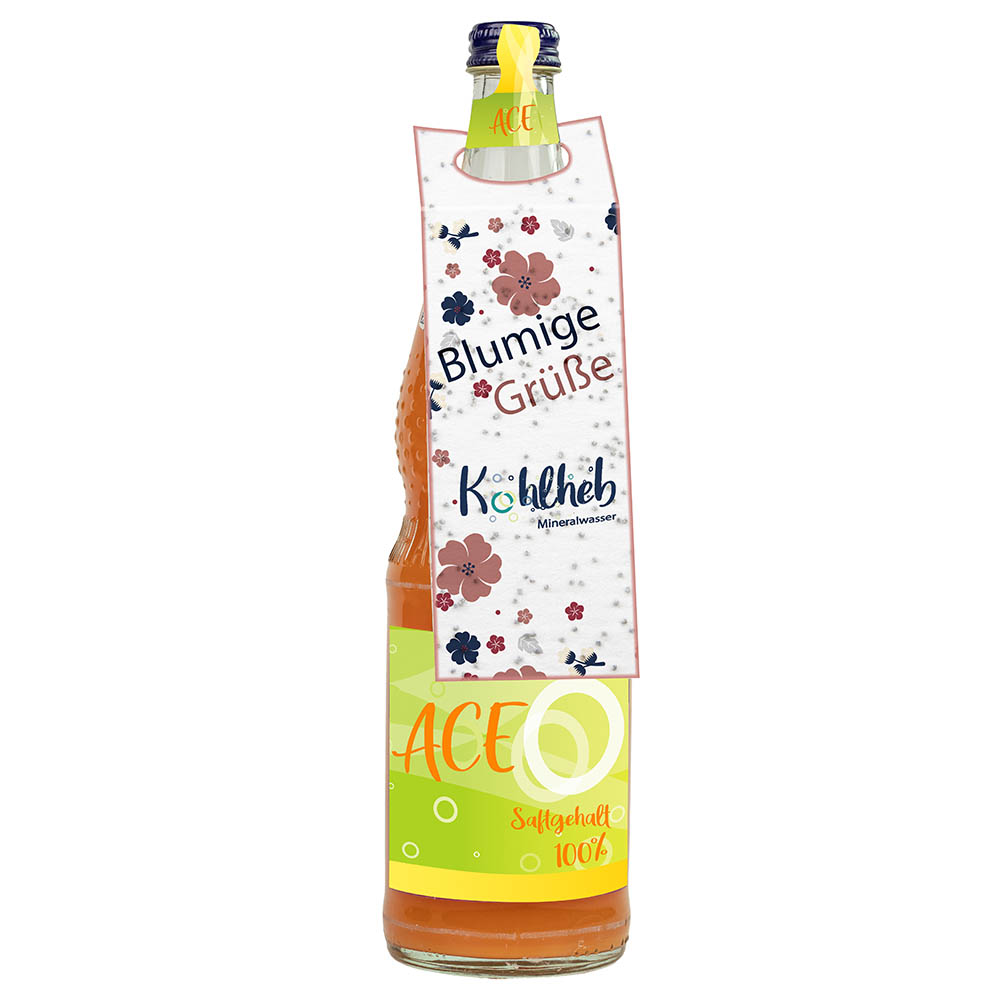 On-Pack Samenpapier - Mohnblume, Druck 4/4-c
