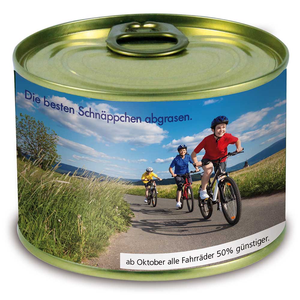 Natur-Konserve mit Samen - Fichte