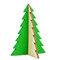 Steckfiguren-Karte Filz - Standardmotiv - Baum