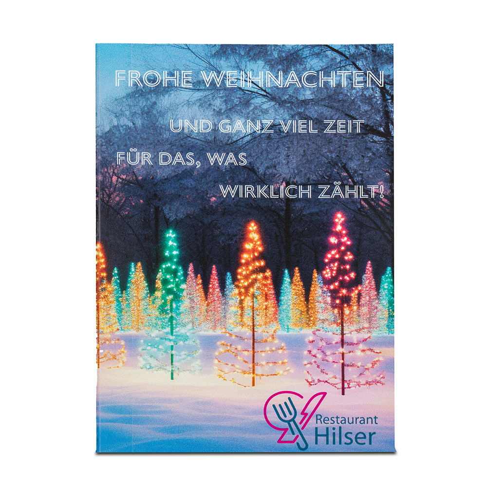 Steckfiguren-Karte Mini - Baum