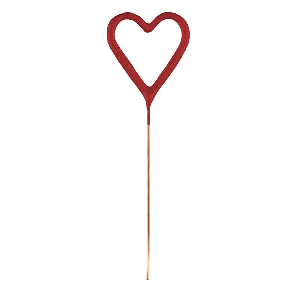 Wondercandle Mini mit Wondercard  - Herz, rot