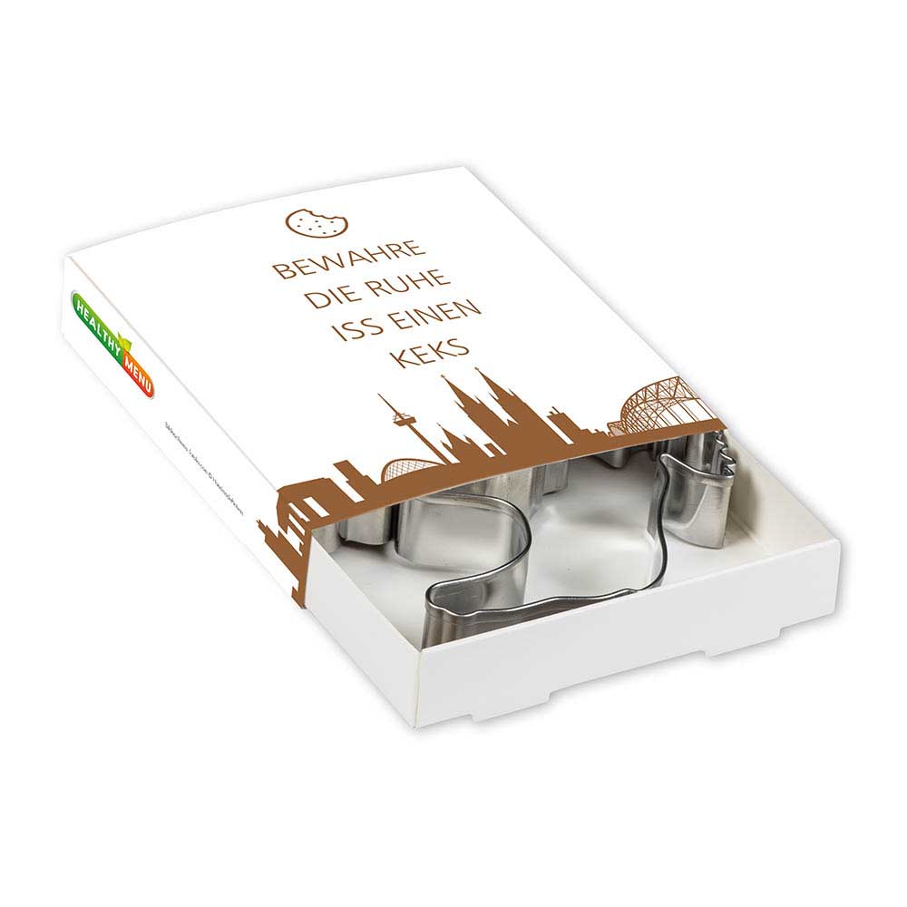 Backförmchen Premium-Box - Xmas - Komet + Stern