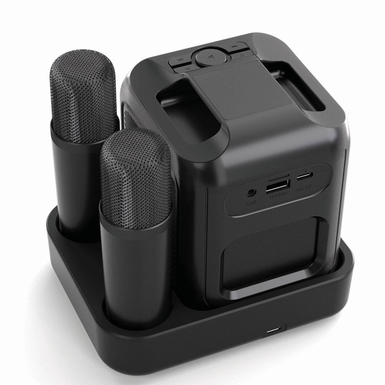 Singvibe Karaoke-Set mit Doppelmikrofon aus RCS rec. ABS