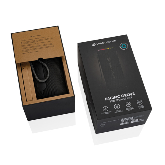 Urban Vitamin Pacific Grove 30W IPX7 Speaker aus RCS Plastik