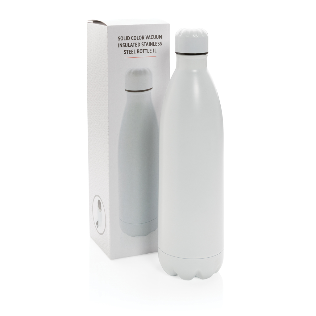 Solid Color Vakuum Stainless-Steel Flasche 1L