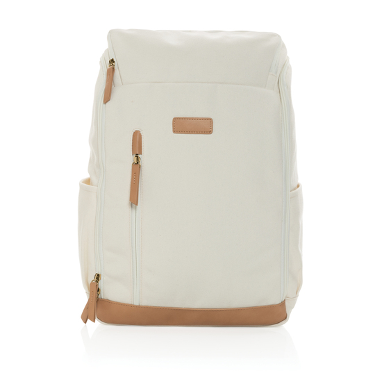 Impact AWARE™ 16 oz. r recyceltem canvas 15" Laptop-Rucksack