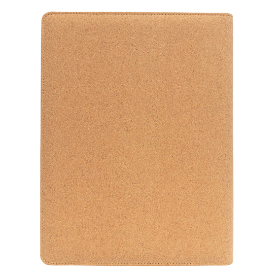 Deluxe Kork Portfolio A4 mit Stift
