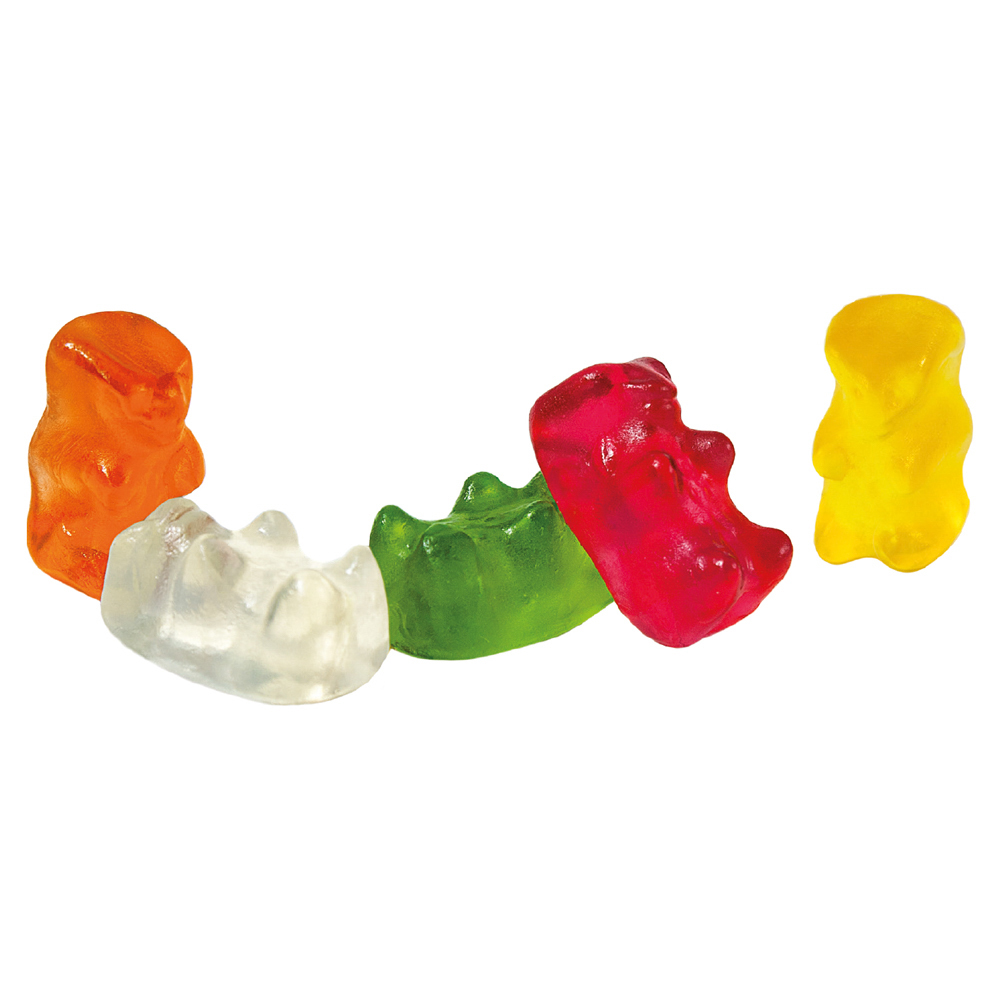 HARIBO Mini Goldbären Werbetüte, Inhalt: HARIBO Mini Goldbären bunt gemischt