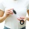 Reisebürste mit Haargummis COIFFEUR 56-0402310