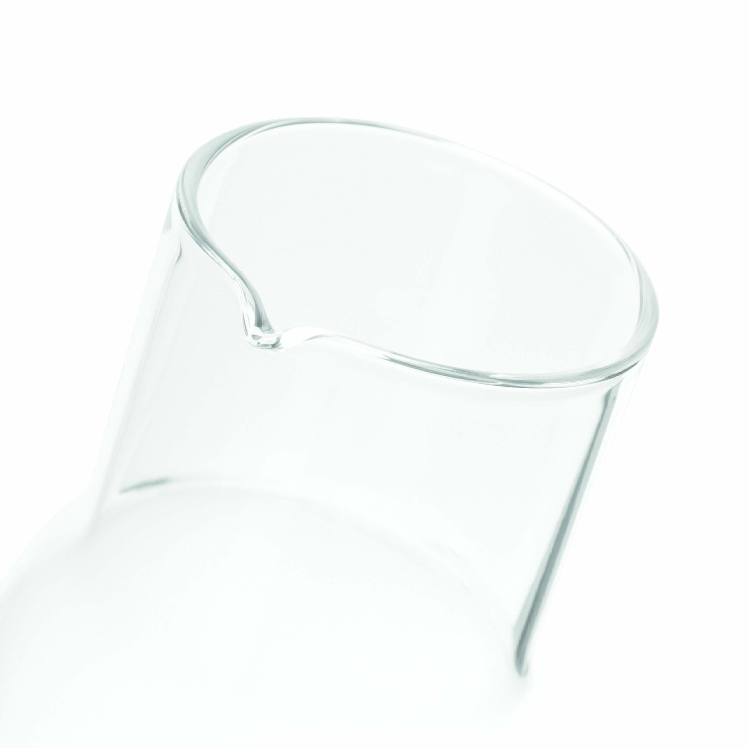 Glas-Karaffe mit Trinkglas CALMY