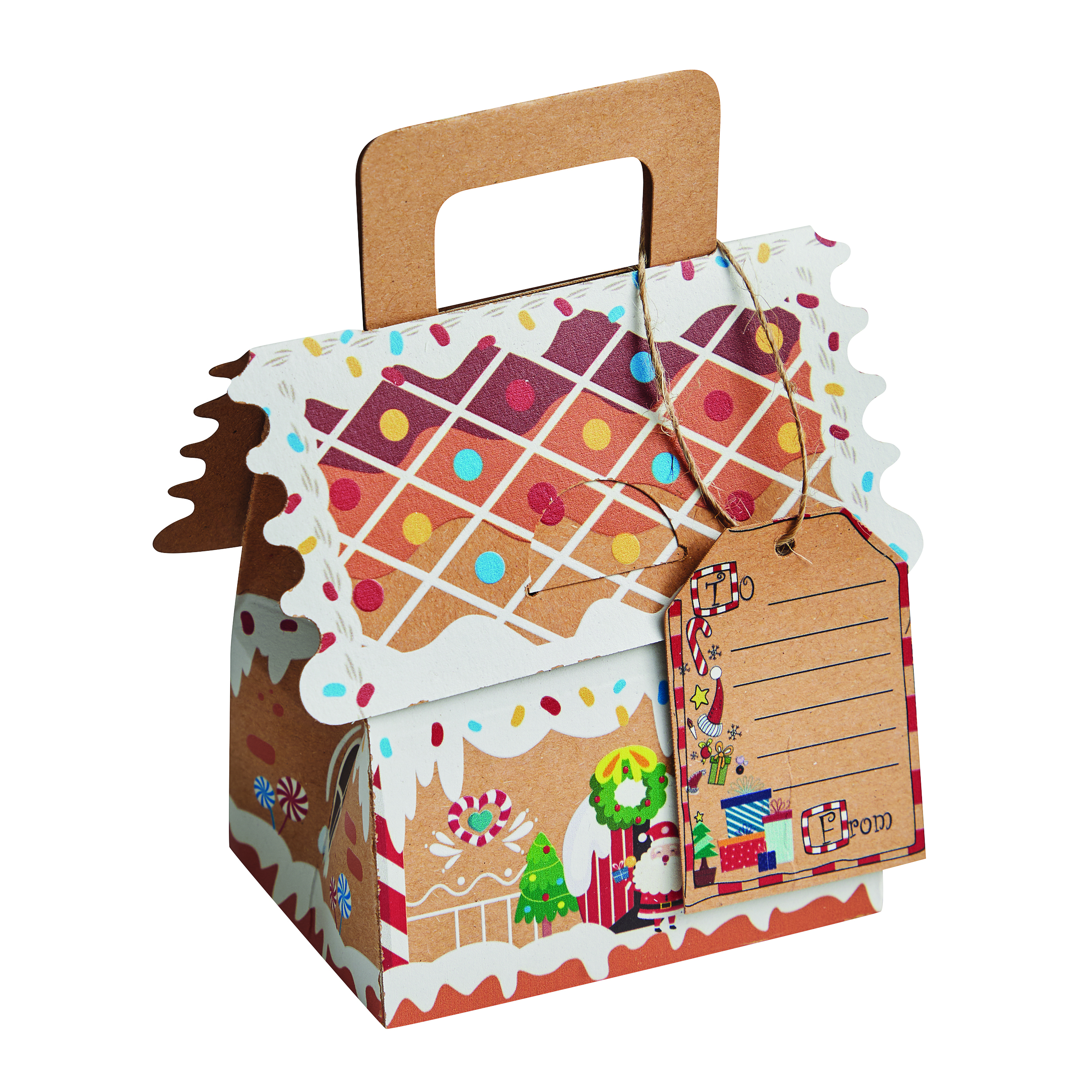 Papp-Geschenkhäuschen SMALL PRESENT