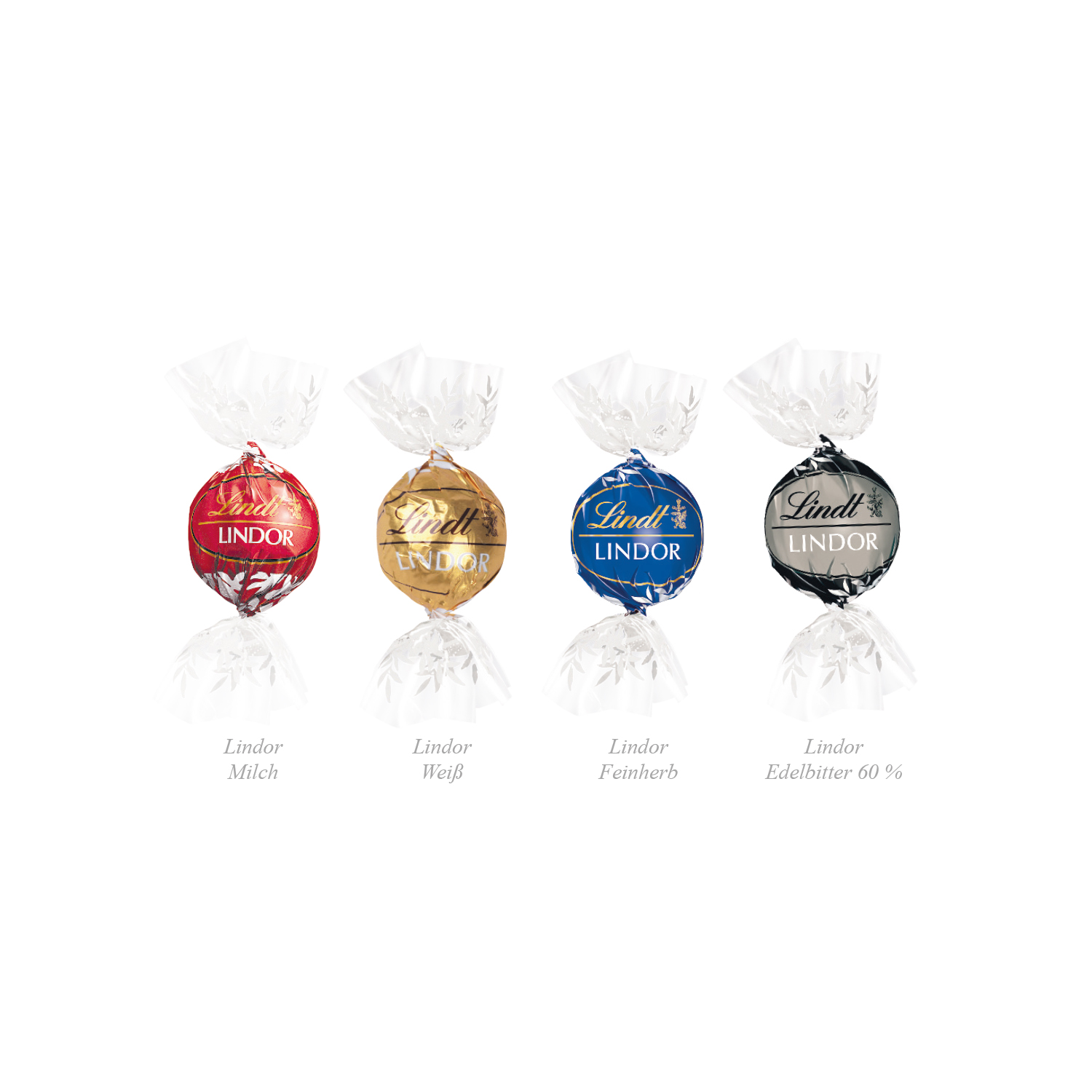 3D Präsent "Haus" mit Lindor Pralinés