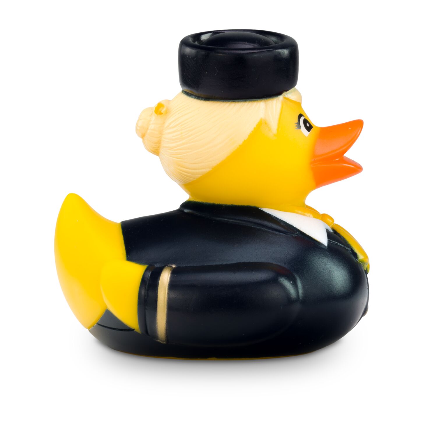 Steffi Stewardess mit gelbem Halstuch