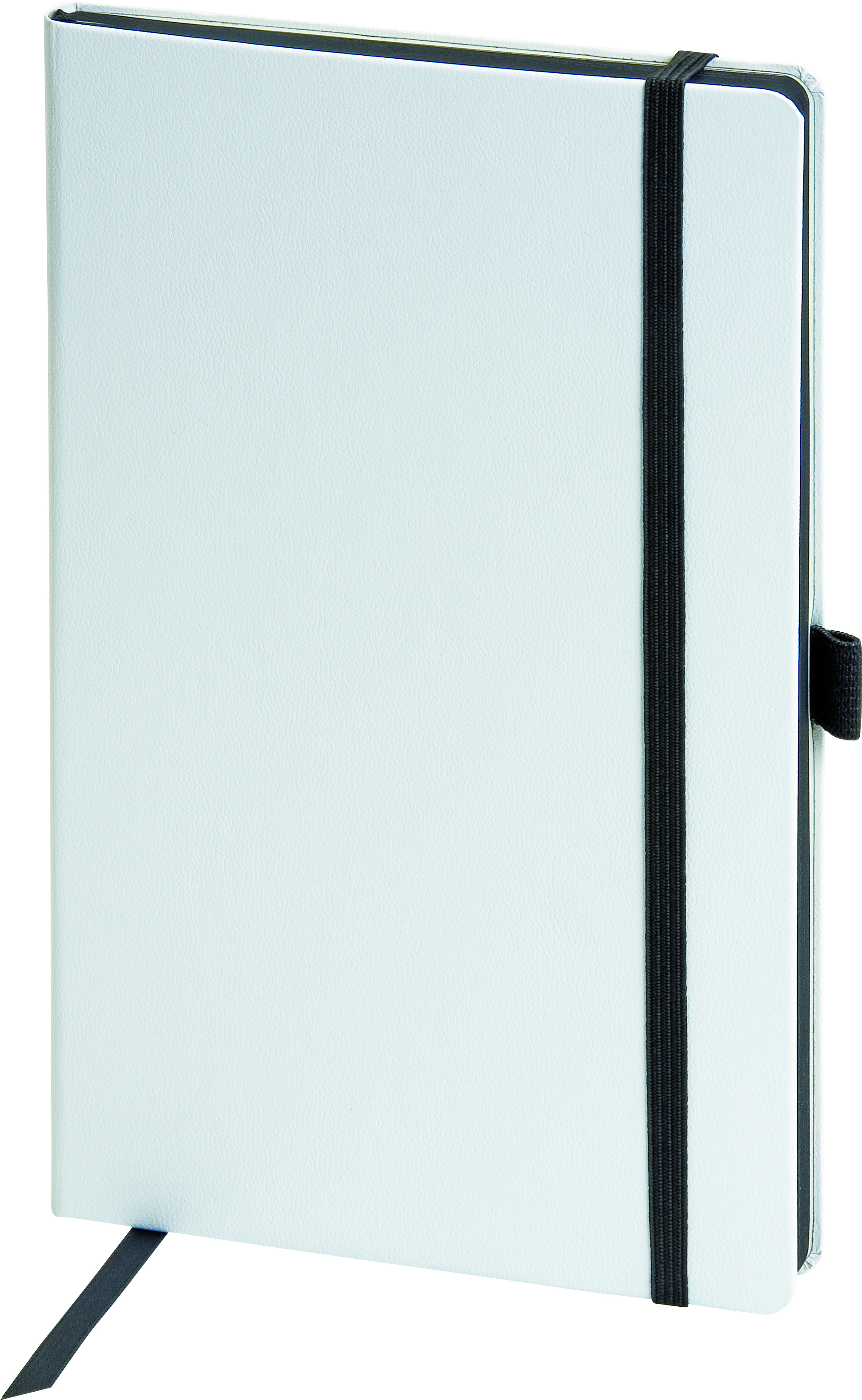 Notizbuch "Kompagnon White" ca. A5, blanko, weiß