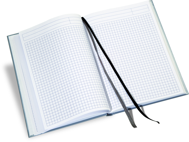 Notizbuch Office Recycling Flex A5+, blau/grau, flexibler Einband