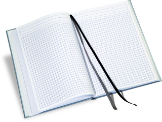 Notizbuch Office Recycling A5+, dunkelblau