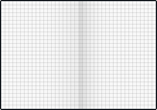 Notizbuch Modell 733 11, dunkelgrau