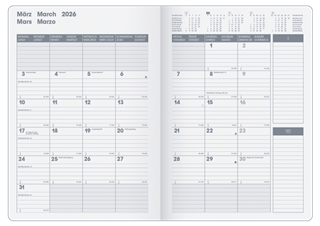 Buchkalender Mod. 739 SlimLine