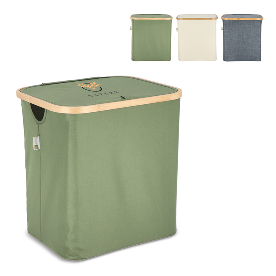 InSideOut faltbarer Korb mit Deckel Sogne 40,5 x 33 x 42cm