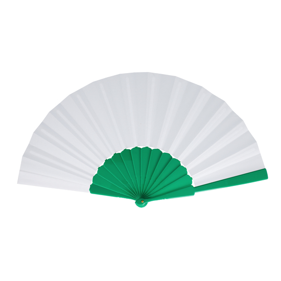 Fächer aus Kunststoff