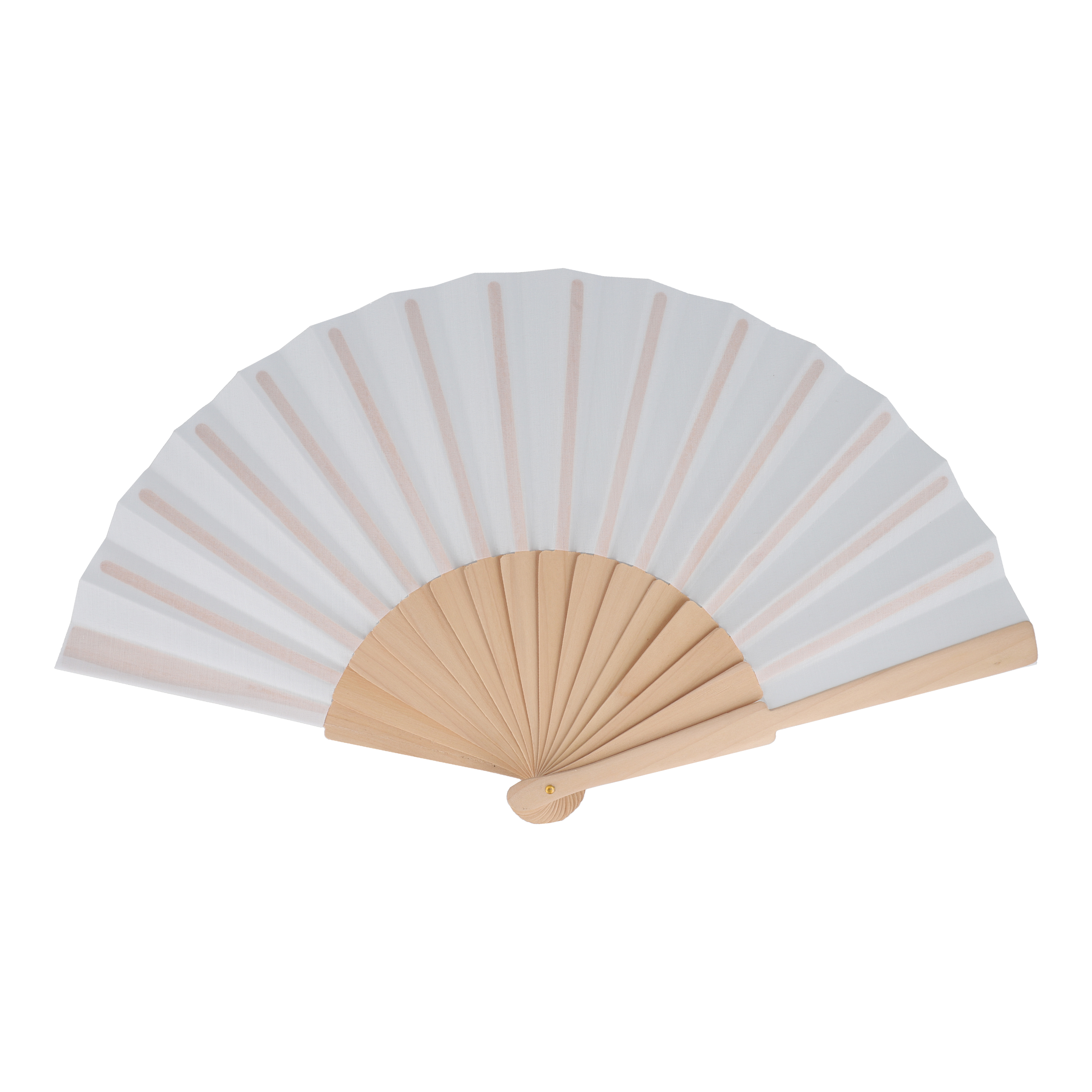 Fächer aus Holz mit R-PET