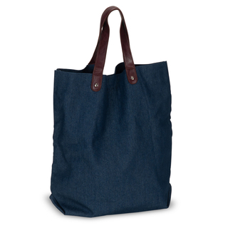Einkaufstasche Leinwand Denim 310g/m² 42x13x43cm