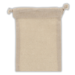 Zuziehbeutel OEKO-TEX® Baumwolle 140g/m² 10x14cm