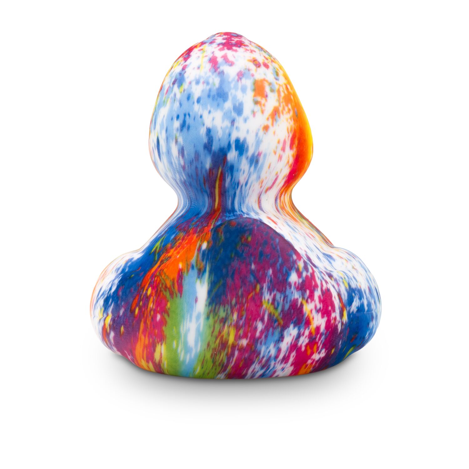 Badeente René Rainbow Schnabel bordeaux