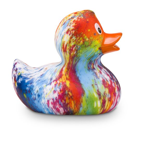 Badeente René Rainbow