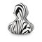Badeente Zara Zebra
