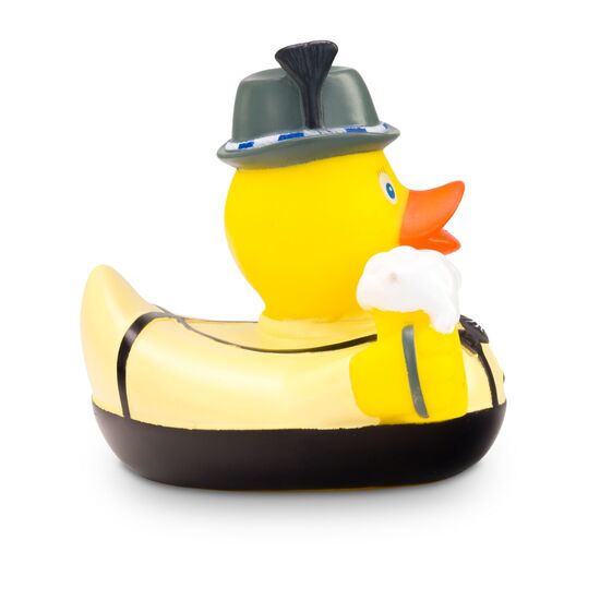Badeente Beppo Brezel