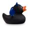 Badeente Bätmään schwarz mit blau