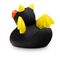 Badeente Bätmään schwarz mit gelb