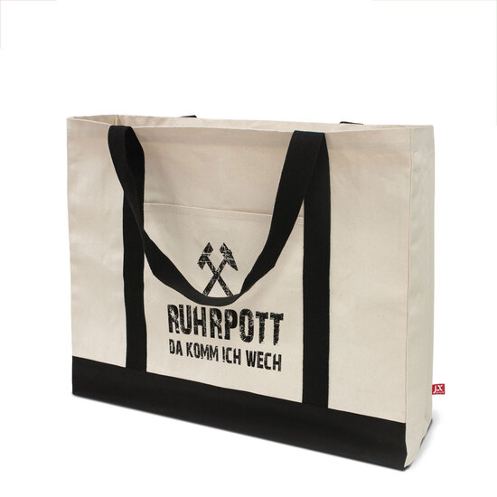 MARBELLA - Große Strandtasche mit Boden- Seitenfalte