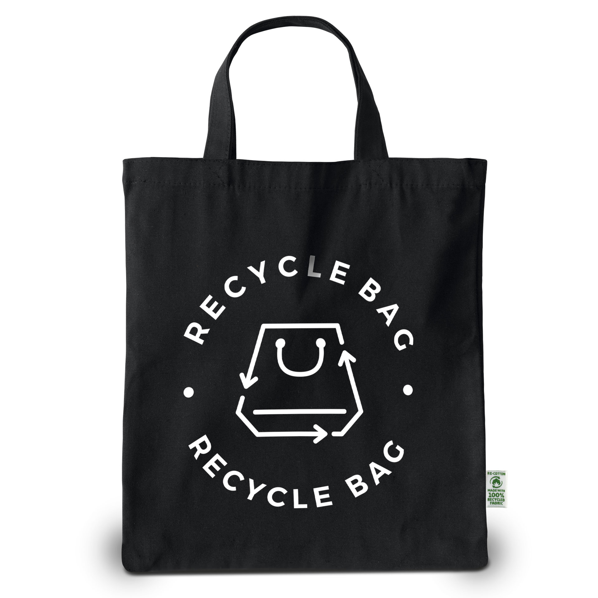 NÜRNBERG - Tragetasche aus schwerer, recycelter Baumwolle mit kurzen Henkeln