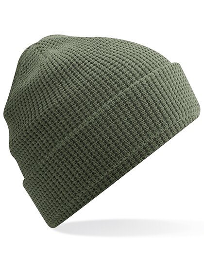 CB52N Organic Cotton Waffle Beanie