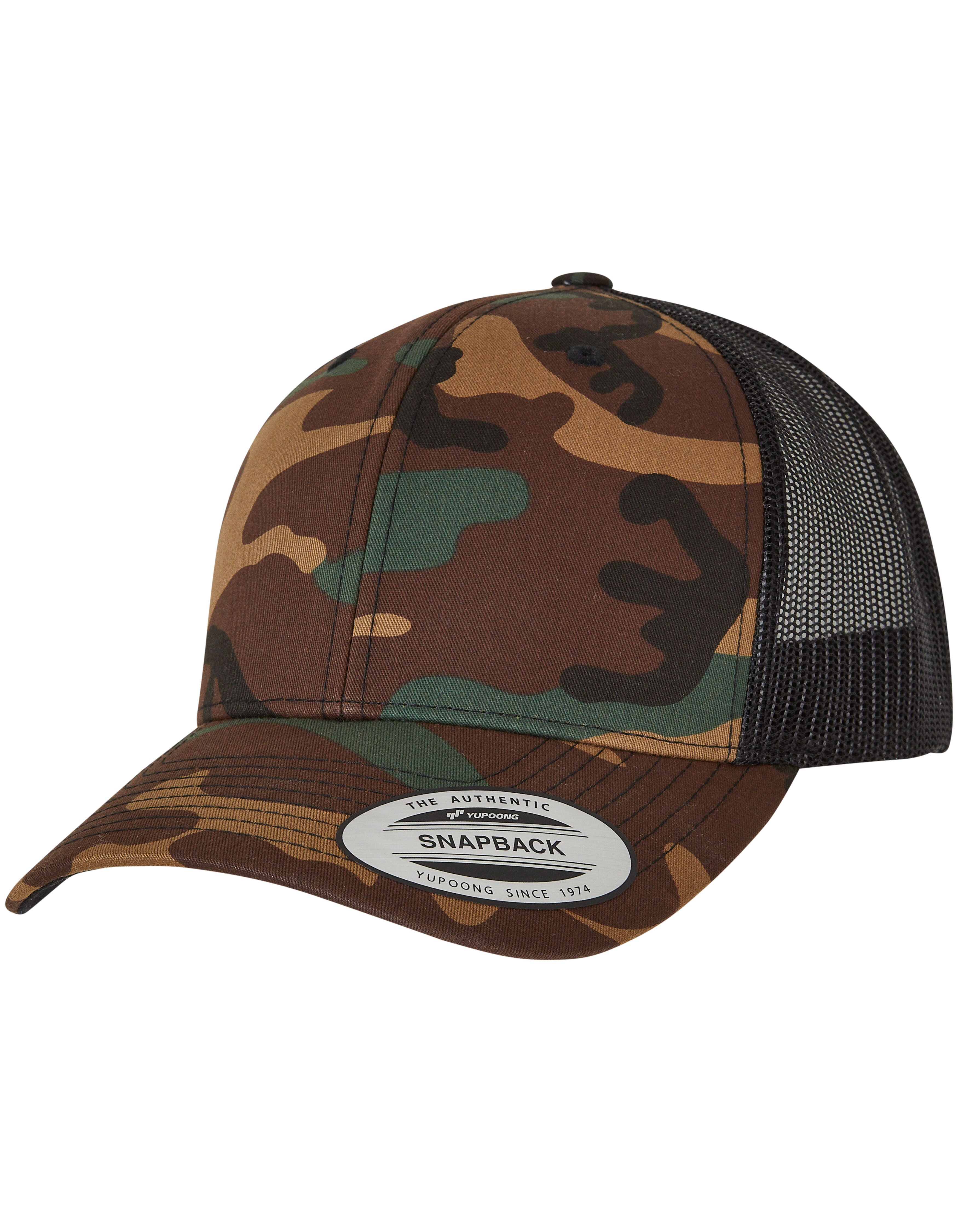 FX6606CA FLEXFIT Retro Trucker Camo Cap