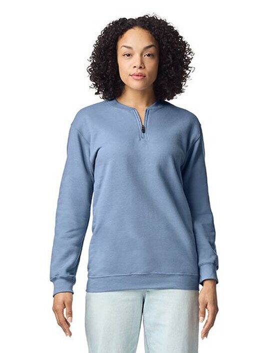 Softstyle® Midweight Adult Fleece 1/4 Zip Sweatshirt