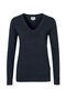 HAKRO Damen V-Pullover Merino-Wool NO. 134