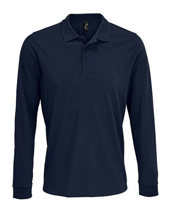 L03983 Unisex Long Sleeve Polycotton Polo Shirt