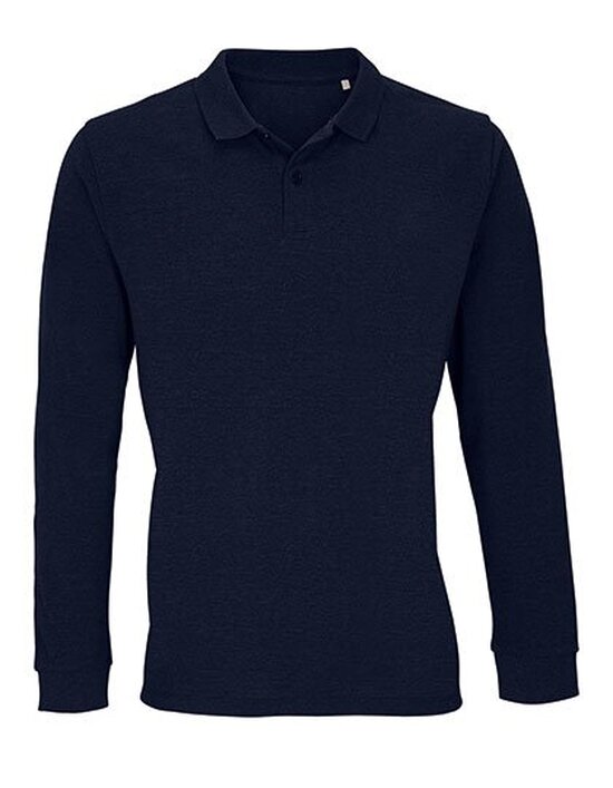 L04241 SOL´S Unisex Long Sleeve Polo Shirt Planet