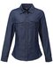 Ladies` Jeans Stitch Denim Shirt