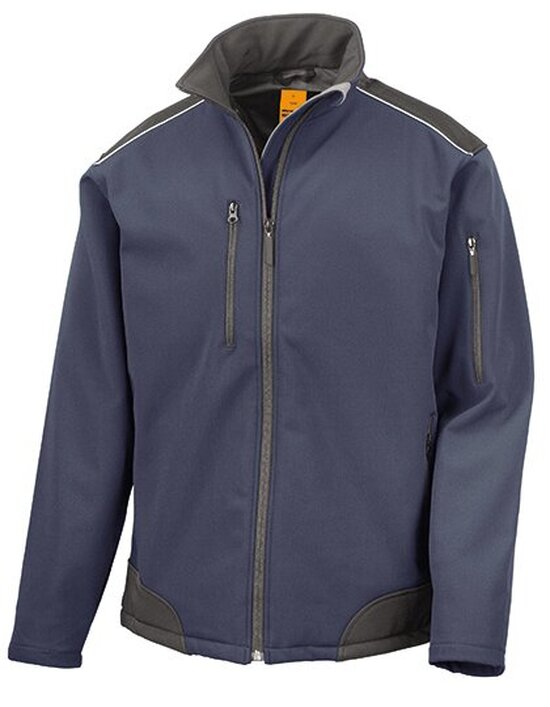 Ripstop Soft Shell Workwear Jacket with Cordura Panels