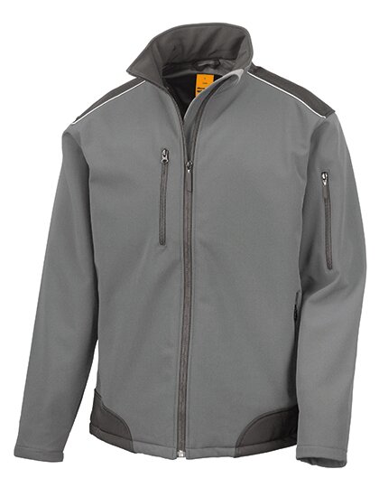Ripstop Soft Shell Workwear Jacket with Cordura Panels