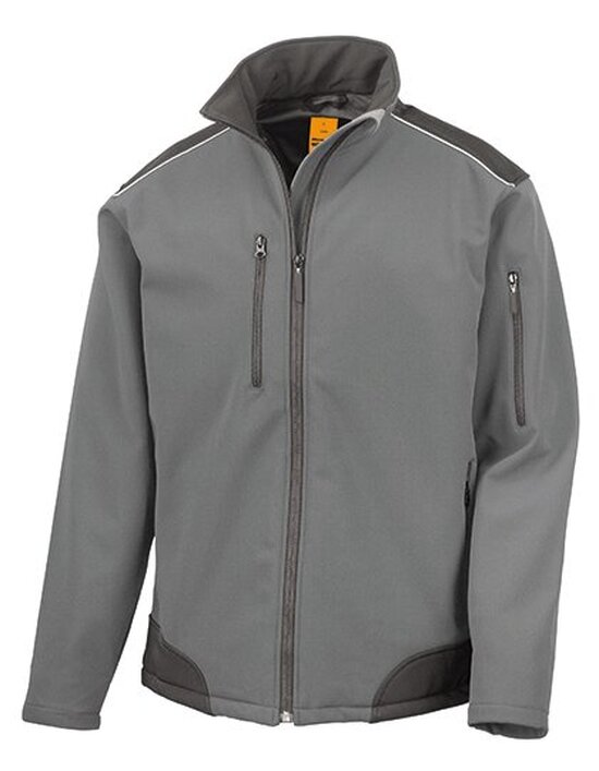 Ripstop Soft Shell Workwear Jacket with Cordura Panels