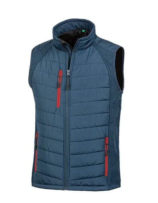 Recycled Compass Padded Softshell Gilet