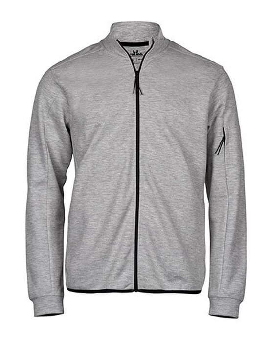 TJ5704 Tee Jays Athletic Full Zip Sweat