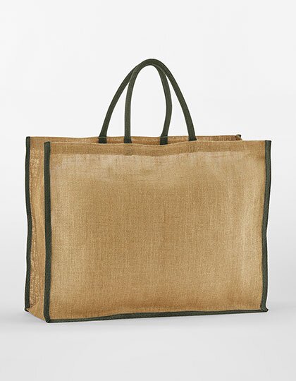 WM475 Westford Mill Natural Starched Jute Market Shopper
